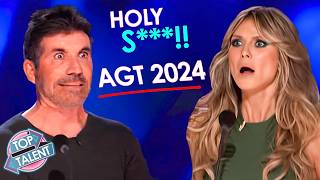 The ULTIMATE AGT 2024 Compilation BEST AUDITIONS of The Year 😱 [upl. by Haissi258]