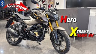 All New Hero Xtreme 160R 4V Dual Channel ABS Review🔥On Road Price Features Details amp Exhaust Sound [upl. by Niuq]