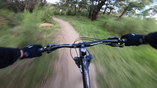 Commonwealth Games Downhill  Lysterfield Lake Mountain Biking 2020 [upl. by Woodford]