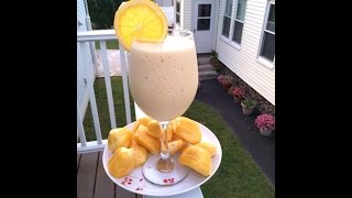 Jackfruit shake recipe  Sinh tố mít [upl. by Rramel]