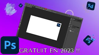 TUTO  COMMENT AVOIR PHOTOSHOP GRATUITEMENT EN 2023 [upl. by Atik]