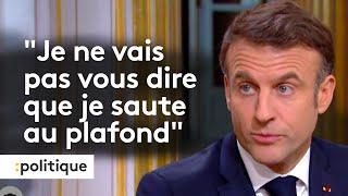 Emmanuel Macron défend la loi immigration [upl. by Adnylg]