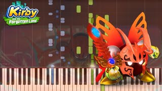 Kirby and the Forgotten Land  Morpho Knight Piano Tutorial Synthesia [upl. by Flanna]