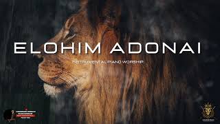 ELOHIM ADONAI AH AH AH ELOHIM II 1hour piano worshipinstrumental de prière [upl. by Florette]