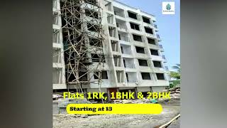 FLAT 1RK  1BHK amp 2BHK I NAVI MUMBAI I RABALE PROJECT I Kshem Realty [upl. by Bendix]