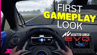 First Gameplay and Impressions  Assetto Corsa EVO [upl. by Enelak]