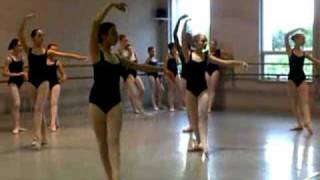 ARBs Princeton Ballet school  during the class spring 2010 [upl. by Tonia]