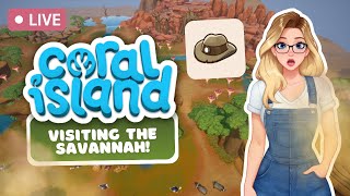 🔴 Embarking on an Adventure to the SAVANNAH 🌵  Coral Island 11 [upl. by Alarice40]