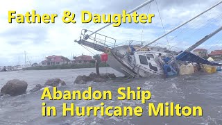 Shipwrecked by Hurricane Milton  Part 1 [upl. by Enaht]