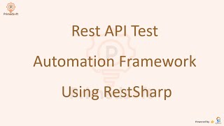 Step By Step for Setting up Rest API Automation Framework using RestSharp and C  api [upl. by Netsyrc]