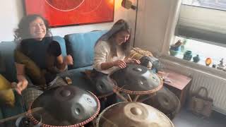 En workshop handpan kado gekregen… hoe leuk en speciaal❤️ [upl. by Guadalupe]