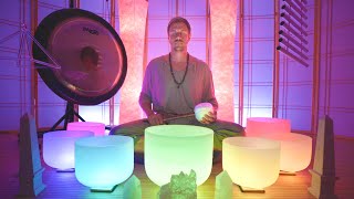 13 Chakras Activation Sound Bath  Uniting the Bodymind with the Higher Realms  13 Frequencies [upl. by Dowlen]