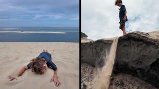 UNE MONTAGNE DE SABLE EN FRANCE 🦀 [upl. by Anele]