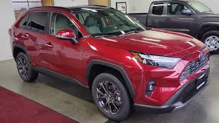 2024 Toyota RAV4 HYBRID Limited in Ruby Flare Red Pearl [upl. by Lanam559]