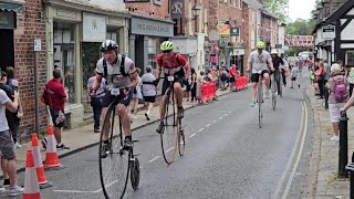 The Knutsford Great Penny Farthing Race 2023 [upl. by Yrekaz]