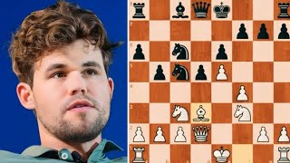 Gukesh braeks Magnus Carlsen French Defense in 29 moves [upl. by Leihcar]