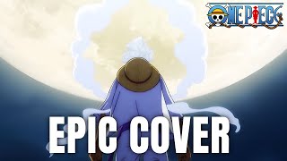 One Piece  Drums of Liberation x Overtaken GEAR 5 EPIC COVER [upl. by Naitsabes]