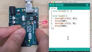 아두이노 기초 1강LED 밝기 조절하기 [upl. by Coretta]