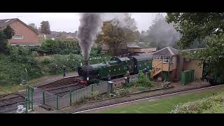 Watercress Line Autumn Gala 2024 Alresford Station [upl. by Arremat]