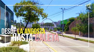 DESDE LA ANGOSTA HASTA CALETA CAMINANDO POR ACAPULCO  AcapulcoEnLaPiel [upl. by Attennod934]