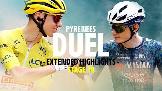 Extended Highlights  Stage 14  Tour de France 2024 [upl. by Schweiker808]