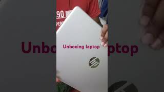 hp laptop viral unboxing hp laptopsu tube [upl. by Dnomzed]