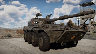 quotStrongest Vehicle on Wheelsquot Centauro 1 120 Tank RB  War Thunder [upl. by Eilloh]