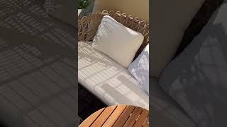 Balcony transformation video  making best use of balcony  open to sky living room decor ideas [upl. by Jennilee]