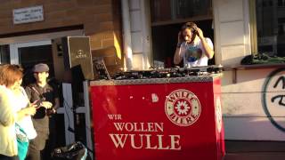 Berlin 2012  Random streetside DJ spinning tunes on a warm sunny afternoon [upl. by Nemsaj]