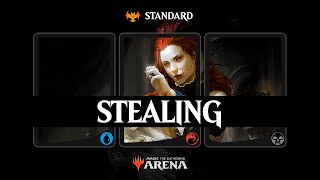 🔵⚫🔴 GREAT STEALER XANATHAR AND HIS NEW FRIEND  Crimson VOW  MTG Arena  Standard  Bo1 [upl. by Truda460]