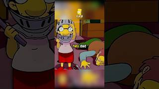 How Milhouse takes down criminals😮 simpsons shorts [upl. by Ruscio]