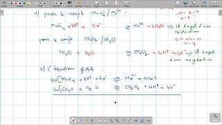 suivi temporel dune transformation chimique exercice n3 [upl. by Vento]