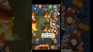 Inferno × Bloomerang Collab 🙀 in PVZ2 pvz pvz2 plantsvszombie2adventureplants shorts video [upl. by Icart264]