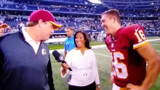 Colt McCoy No means NO interview [upl. by Darby]