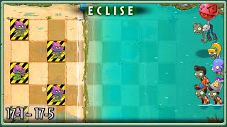 PvZ 2 ECLISE Alpha Big Wave Beach Level 171  175 [upl. by Nirtak]