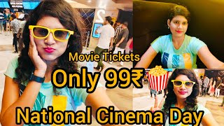 Movie Tickets only 99₹ । National Cinema Day । Miss Milan Vlog [upl. by Ylrehs]