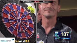 Darts Mujo Mahmutagic vs Rene Rapp [upl. by Nunes]