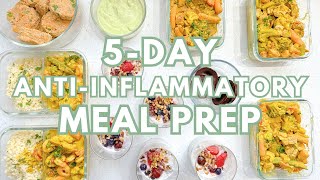 5Day AntiInflammatory Meal Prep [upl. by Harrad33]