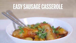 Easy sausage casserole  Recipes  GoodtoKnow [upl. by Swetlana116]