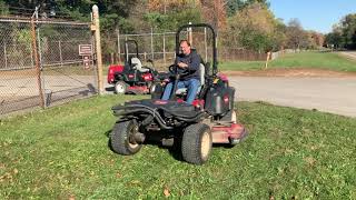 GovDeals Toro Groundsmaster 360 4WD Commercial Mower [upl. by Ahseen]