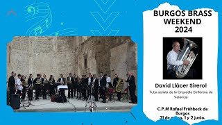 Concierto de muestra del Burgos Brass Weekend 2024 [upl. by Cockburn951]