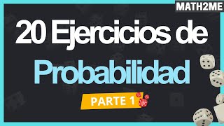 20 problemas de probabilidad  Parte 1  Factorial permutaciones y combinaciones [upl. by Dorej257]