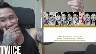 TWICE ICON LYRIC VIDEO REACTION [upl. by Tessie]