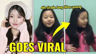 Childhood Video of IVE’s Jang Wonyoung Went Viral among Netizens [upl. by Sleinad]