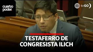 El testaferro del congresista Ilich López  Cuarto Poder  Perú [upl. by Elston761]