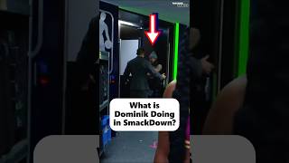 Possible Reason Behind Dominiks SmackDown Backstage Appearance😁 [upl. by Adaynek]