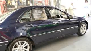 2003 Mercedes Benz C180 Kompressor in dark blue [upl. by Peugia]