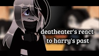 deatheaters react to harrys past  ft harrys past  snucius  gacha neon  harrypotter [upl. by Rodolphe]