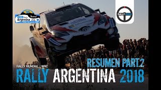 WRC Rally Mundial Argentina 2018 RESUMEN PARTE 2 [upl. by Notsua]