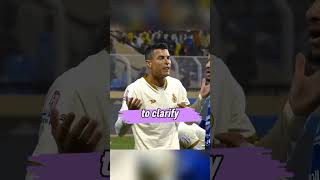 Ronaldo s Surprising Yellow Card Shocks Fan [upl. by Calv]